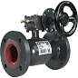 Кран стальной шаровой цельносварной DN 150-125 PN 16 стандартнопроходной фланцевый 350мм с редукт. RJIP-FF РИДАН 065N0251GR купить в Челябинске | "Проконсим"